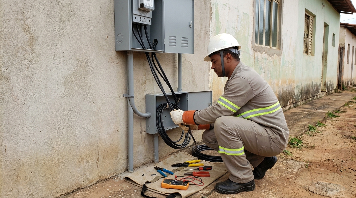 Regularização de Entrada de Energia no Parque Samambaia, Suzano‑SP