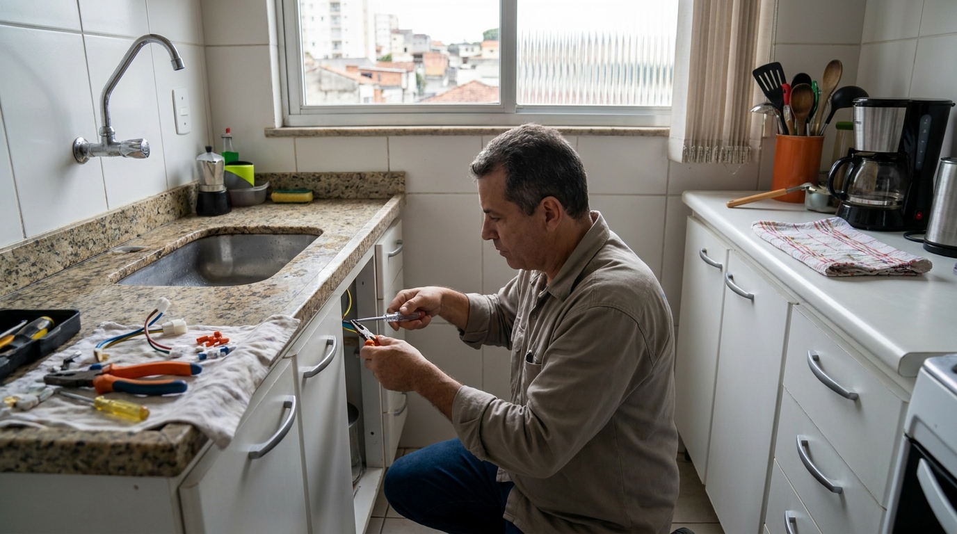 Troca de Torneira Elétrica em Baruel, Suzano‑SP